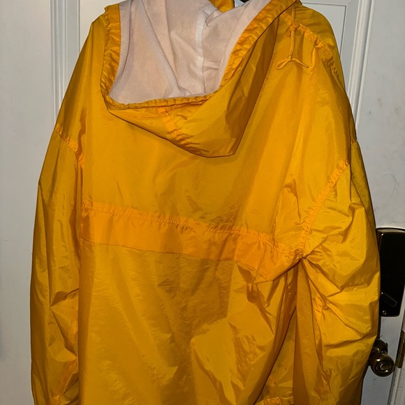 VOSSPORTSWEAR Unisex Full Zipper Taffeta Nylon Tracksuit Set - YELLOW Size 3XL. - Picture 6 of 12